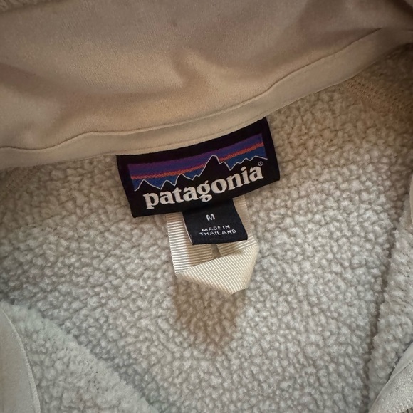 PATAGONIA Better Sweater Quarter Zip Fleece Pullover
Medium Cream - Picture 9 of 11